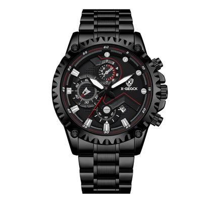 For New Luxury Sports Quartz Watch Men Waterproof 3BAR Alloy Case Coin Design Antique Fashion Charm Casual Wristwatch