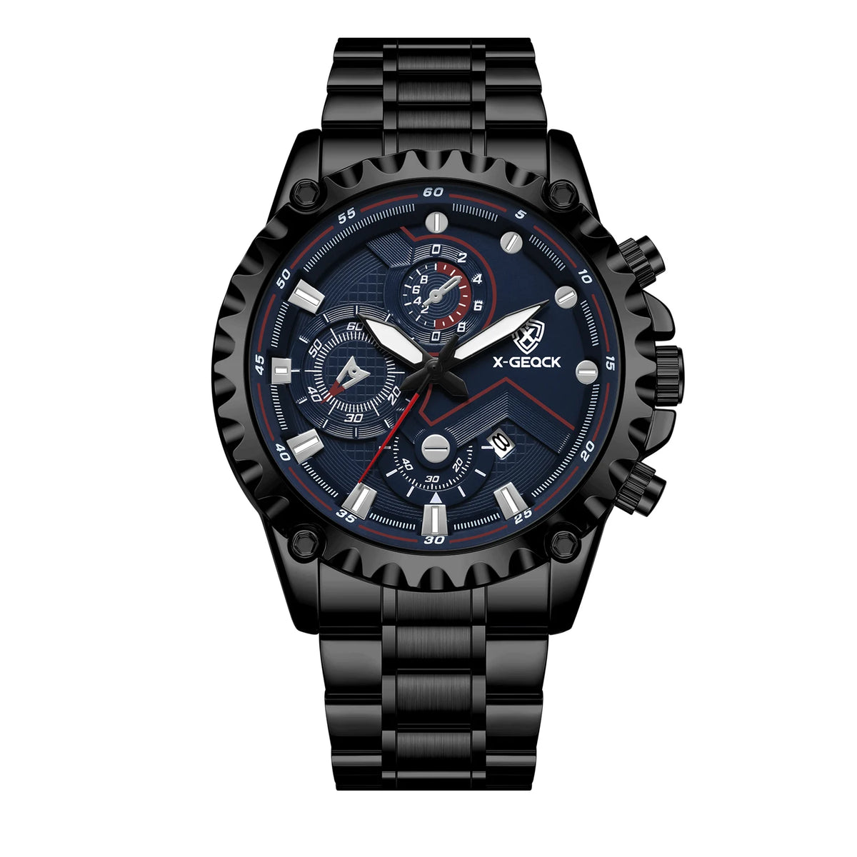 For New Luxury Sports Quartz Watch Men Waterproof 3BAR Alloy Case Coin Design Antique Fashion Charm Casual Wristwatch