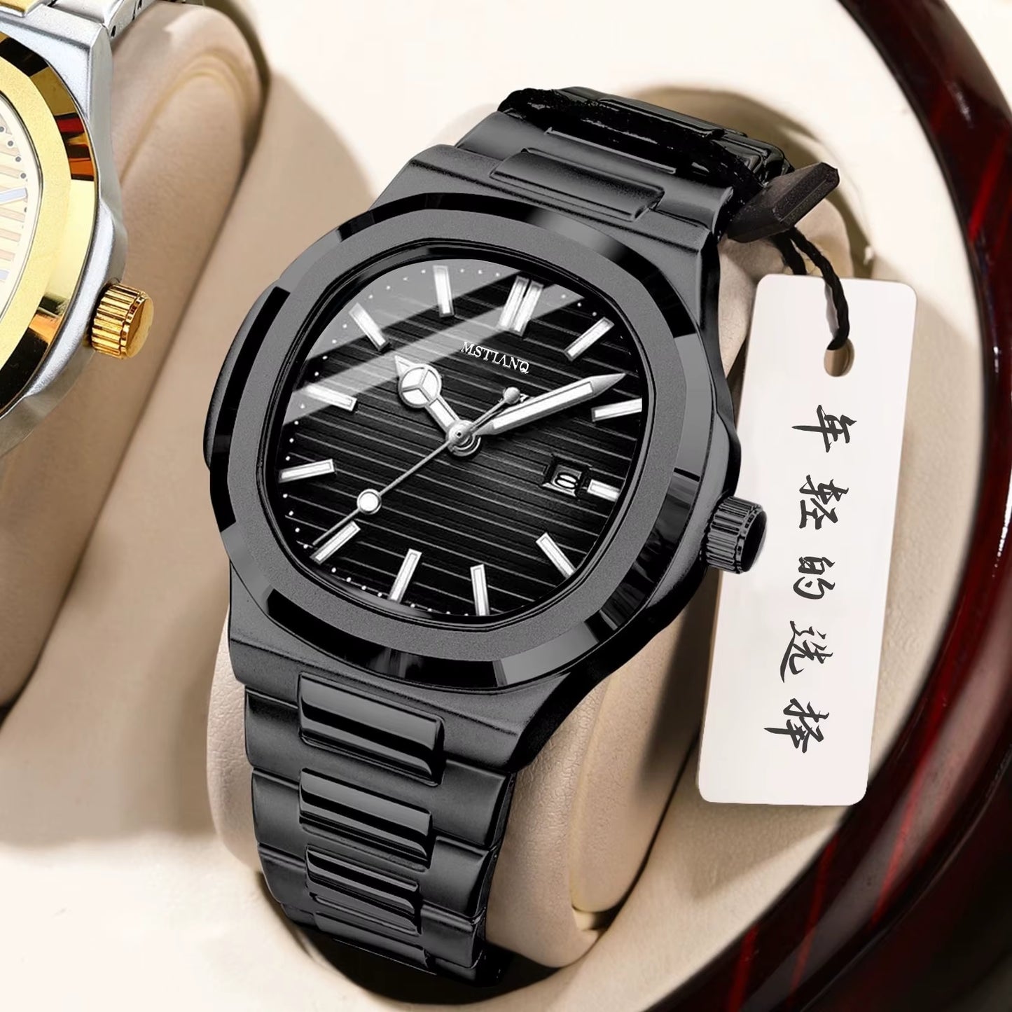 Customization Logo Wholesale Men'S Wristwatch Steel Luminous Relojes Watch for Man Quartz Watches Reloj Para Hombre